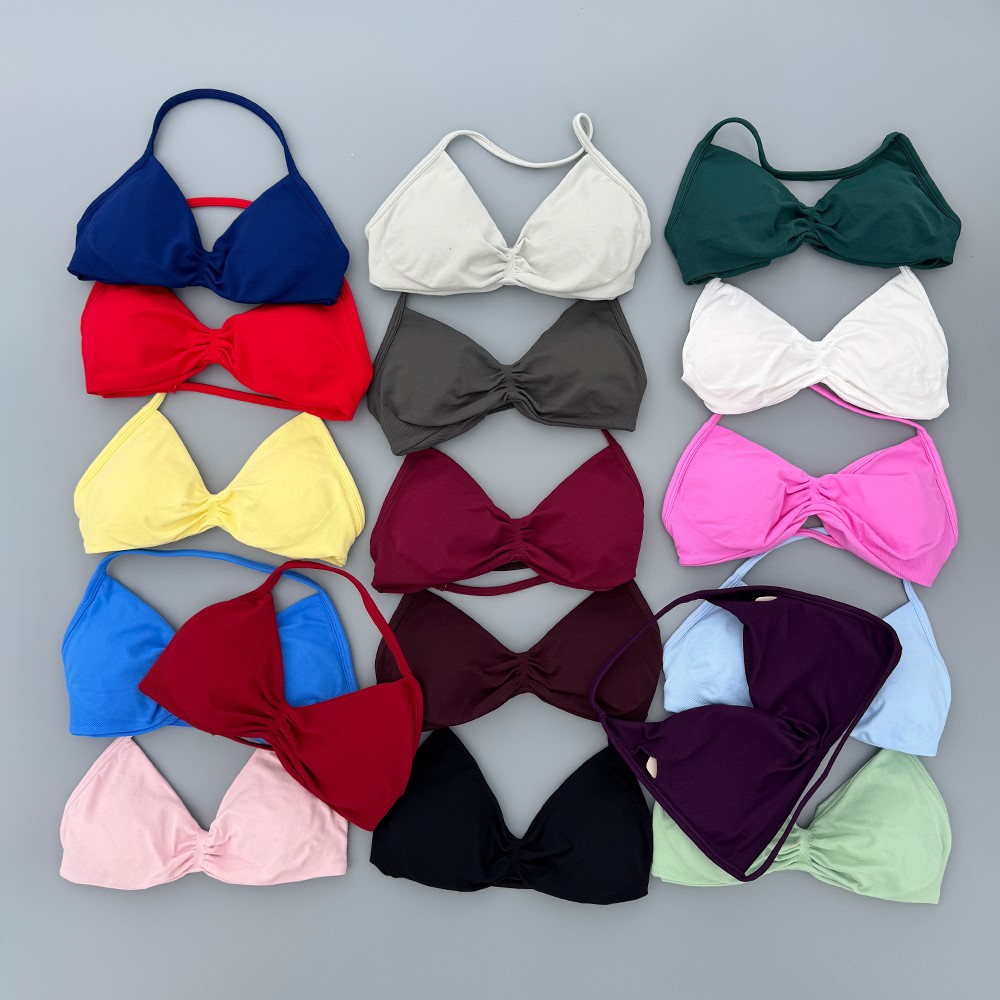 Sports Bra High Impact - Reggiseno Sportivo con Spalline Sottili per