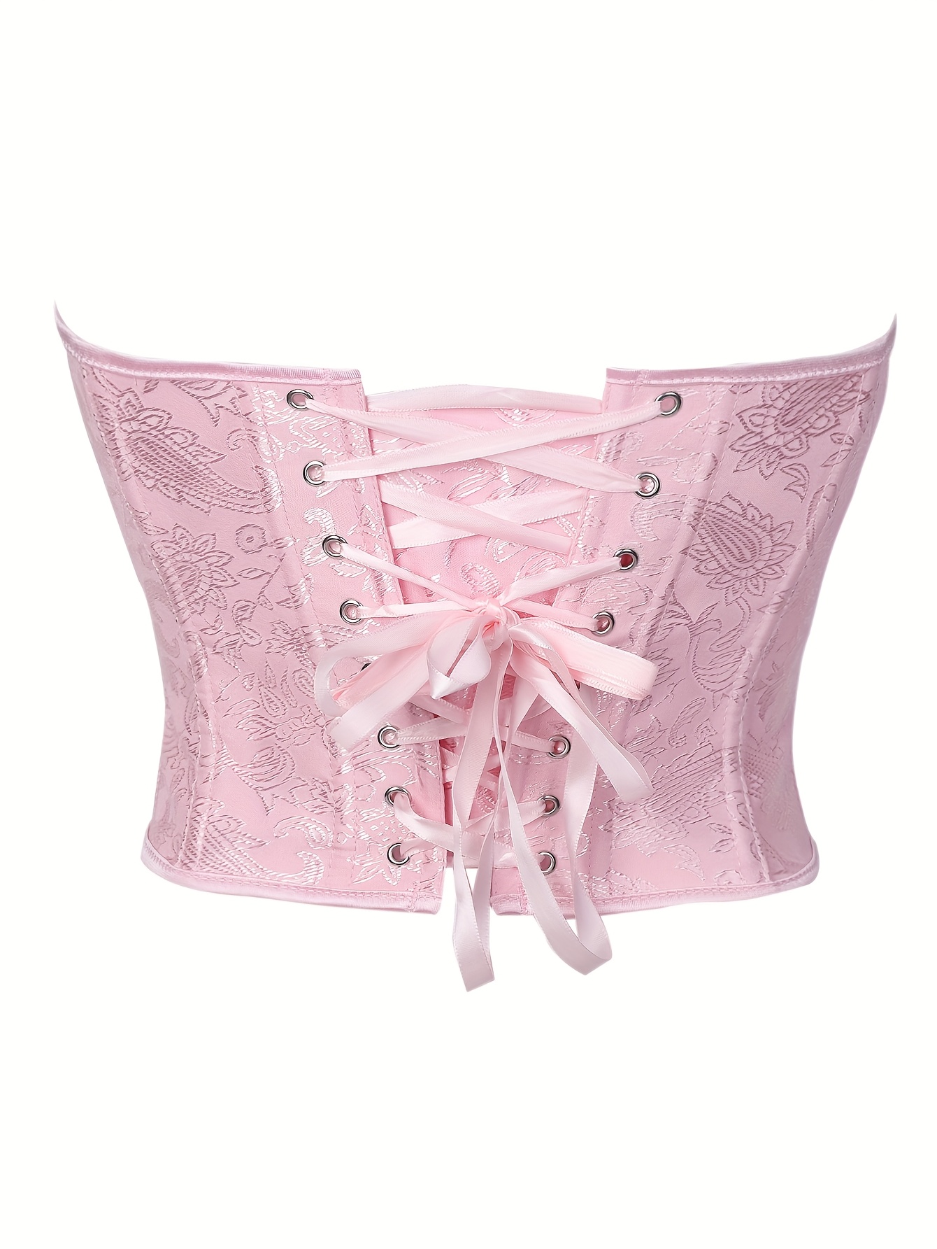 Corsetto Rosa Gotico Vittorian - Strapless Bra Backless recensione e prezzo