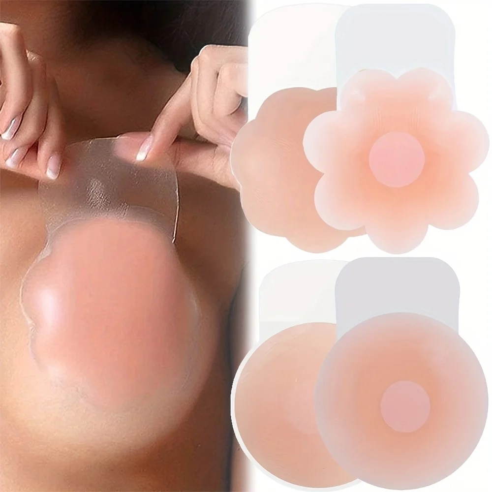 1 Paia Copricapezzoli In Silic - Push Up Bra Padded recensione e prezzo